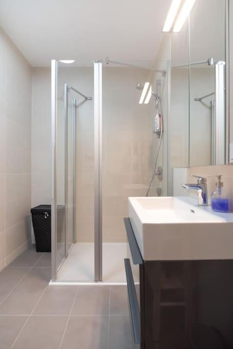 Apartamento Hoch Hinaus, Neu Und Stilvoll Mit Pool Am Dach Viena Exterior foto